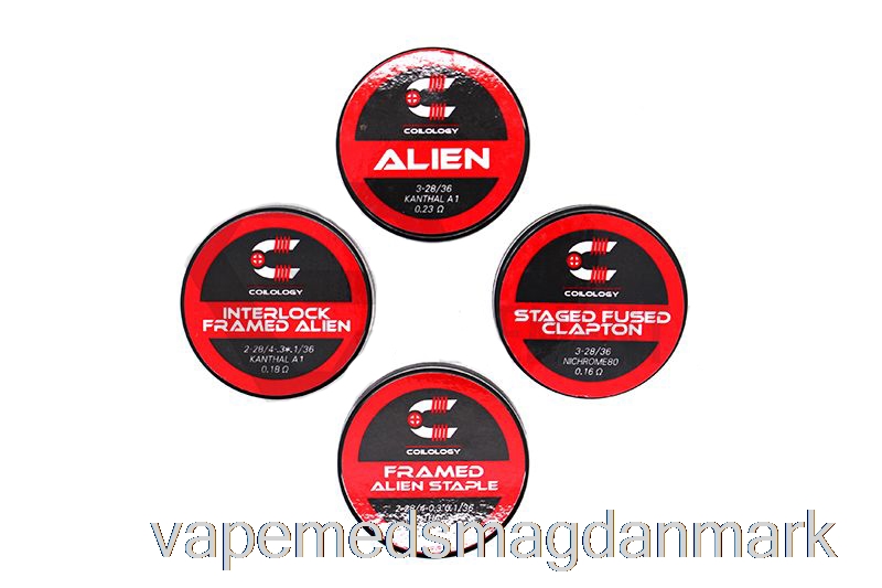 Vape Uden Nikotin Coilology Ydeevne Præbyggede Spoler Interlock Indrammet Hæfteklammer Alien - 0.13ohm Ka1